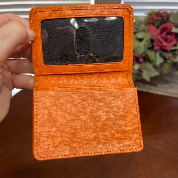 Leather Card Holder Jack Georges Chelsea collection - Picture 5 of 9